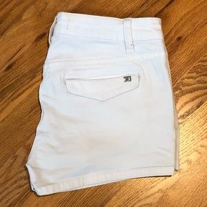 Joe’s Jeans White Flap-Pocket Shorts
